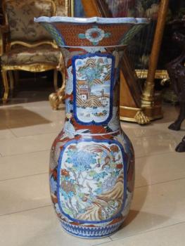 Porzellan Vase - weißes Porzellan - 1900