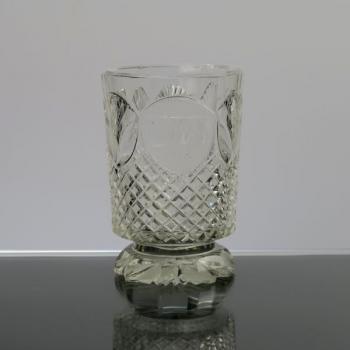 Glasbecher - klares Glas - 1820