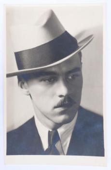 Portrait Mann - Fotografie - Papier - Josef Sudek - 1935