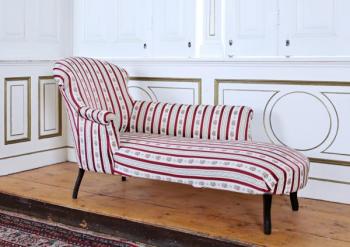 Couch - massive Eiche, Stoff - 1850