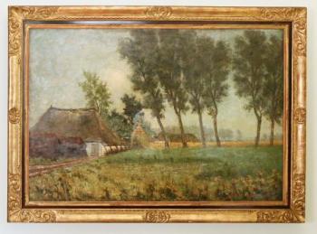 Gemälde - Holz, Leinwand - 1925