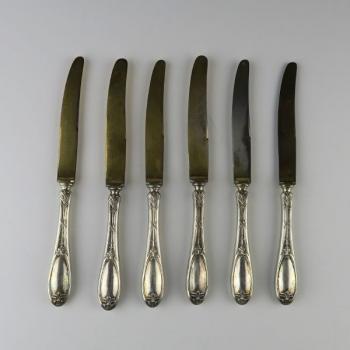 Silver fruit knives