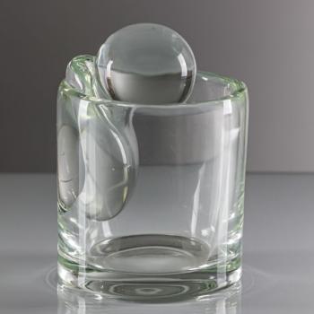 Glasarbeit - klares Glas, handgemachte Glas - Pavel Trnka (1948) - 1981