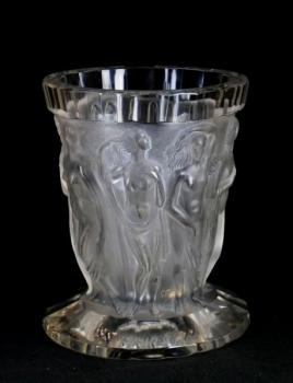 Vase - farbloses Glas, geschliffenes Glas - Heinrich Hoffmann, František Pazaurek - 1930