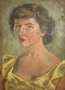 Porträt einer Frau - 1950