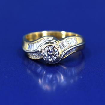 Ring - Gold, Diamant - 2000
