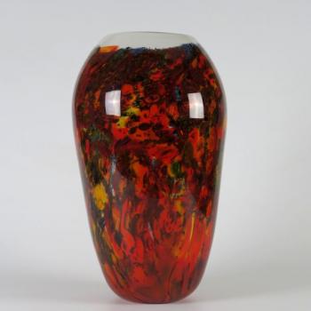 Vase - geschichteten Glas - 1930