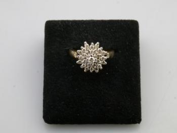 Ring - Weißgold, Diamant - 1990