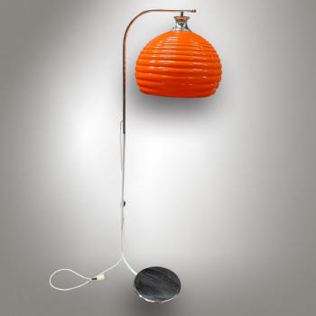 Stehlampe - Chrom, Metall - 1960