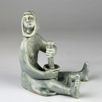 Porzellanfigur - glasiertes Porzellan - Jan Lauda (1898 - 1959) - 1920