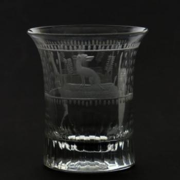 Glasbecher - klares Glas - 1820
