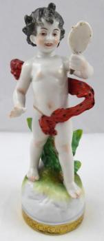 Porzellan Figur Junge - Porzellan - 1920