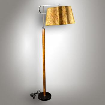 Stehlampe - Chrom, Metall - 1925