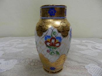 Vase aus Porzellan - Porzellan, bemaltes Porzellan - 1930