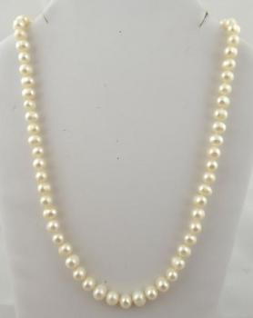 Halskette - Gold, Perle - 1960