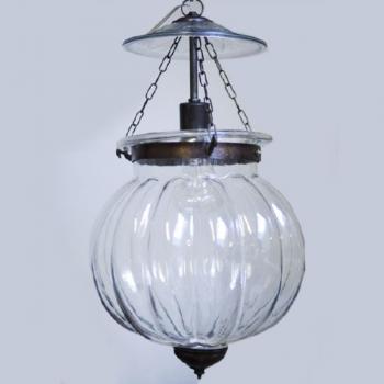 Lampe - klares Glas - 1930