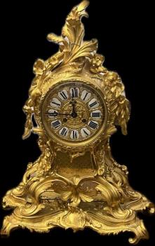 Uhr - Bronze - A. Daubrée Nancy - 1870