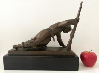 Skulptur - Gips patiniert - 1930