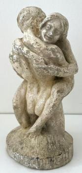 Skulptur - Gips patiniert - 1925