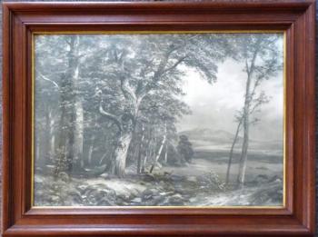 Spiegelrahmen - Holz - 1885