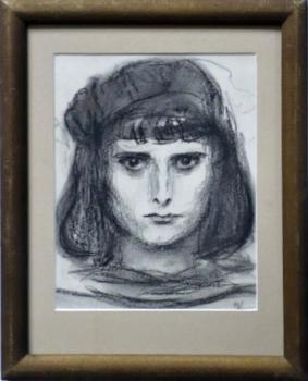 Portrt einer Frau - Frantiek Xaver Naske - 1930