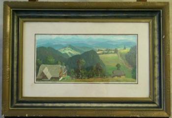 Landschaft -  Hajdùèek, Adolf 1911-1971  - 1957