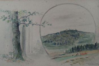 Landschaft - Karl Liebscher (1851-1906) - 1900