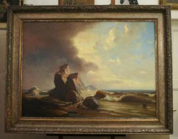 Blick auf das Meer - Guillou Alfred - 1915
