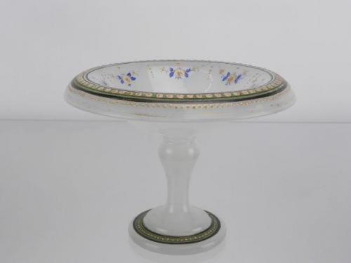 Glas-Aufsatzschale - Alabaster, Glas - 1860