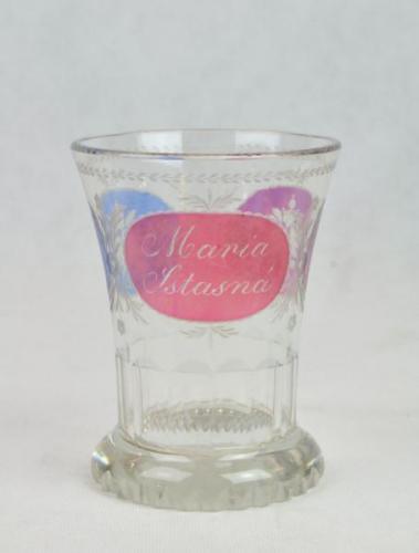 Glas - geschliffenes Glas - 1860