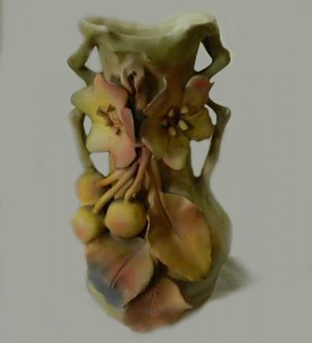 Vase aus Porzellan - Steingut - 1910