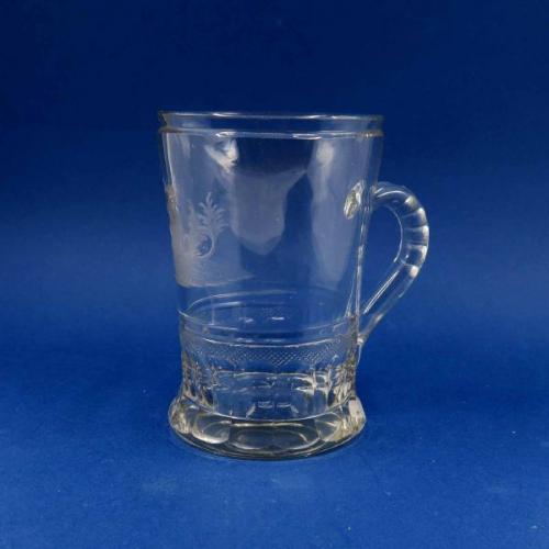 Glserner Kurbecher - klares Glas - 1815