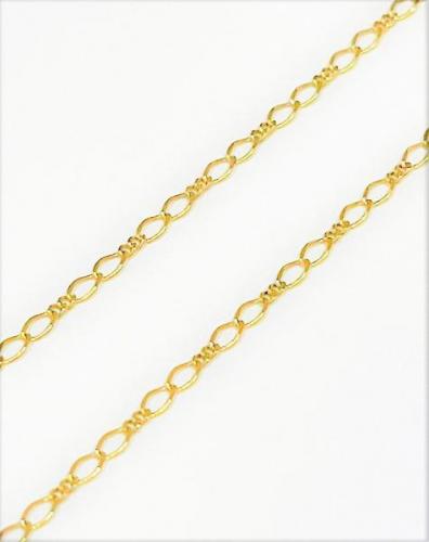 Goldene Halskette - Gelbgold - 1995