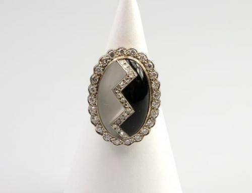 Ring - Kristall, Gold - 1980