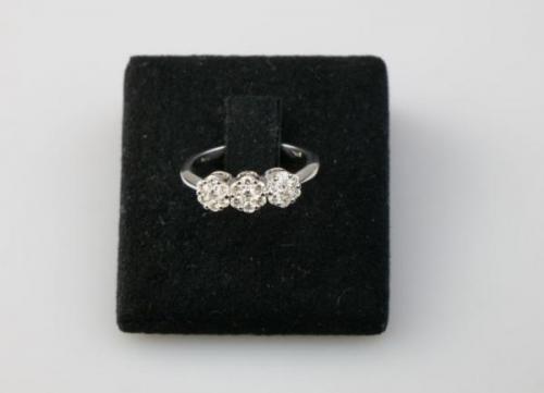 Damen-Ring - Gold, Diamant - 1990