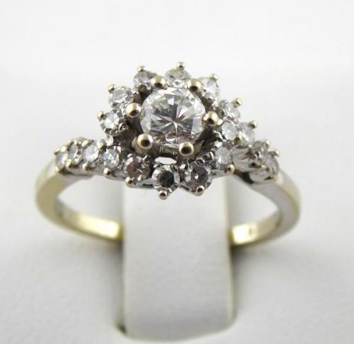 Ring - Gold, Diamant - 1960