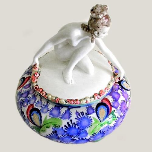 Porzellanfigur - Keramik - Goldscheider - 1910