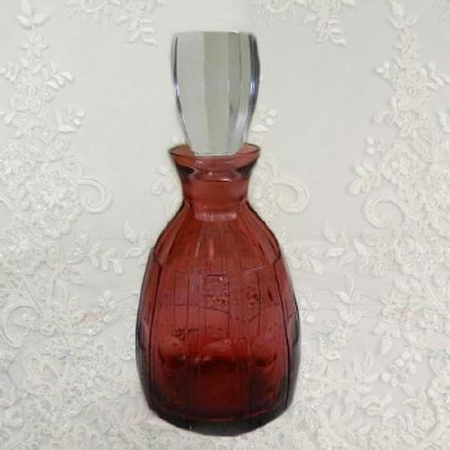 Karaffe - Glas, Rubinglas - 1930