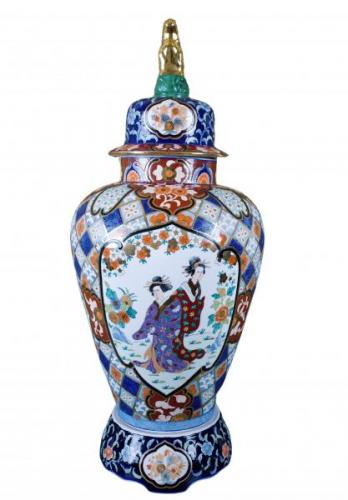 Vase mit Deckel - 1960