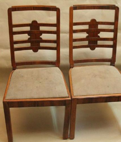 Stühle - 2 Stück - Art Deco